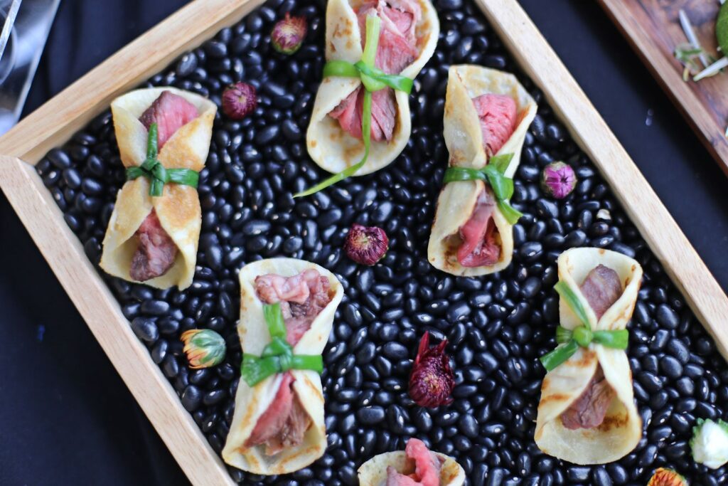 Fine dining plated menu by private chef in Phuket Thailand